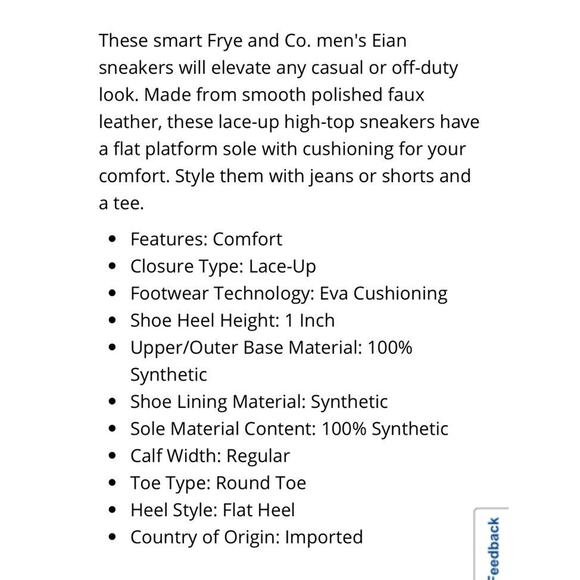 Frye and Co. Mens Eian Flat Heel Lace Up Boots SZ 12 Dark Brown - Picture 7 of 8